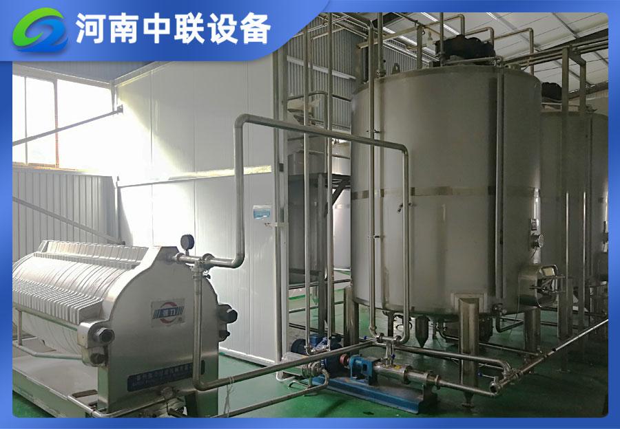 紙板壓濾機+配料系統