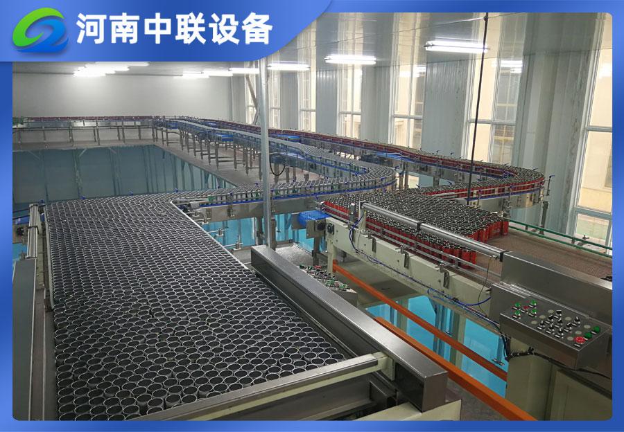 易拉罐空罐自動輸送線