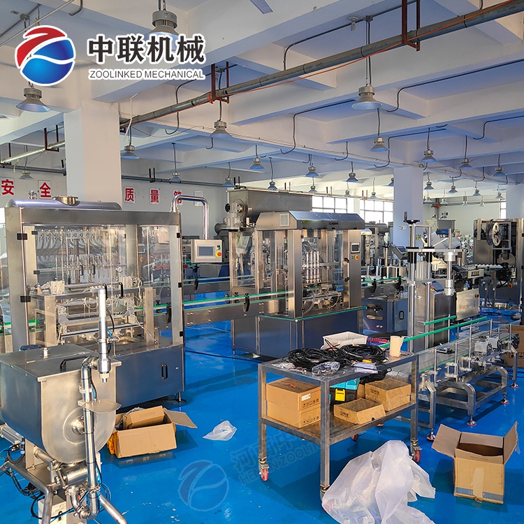 定制全自動沙拉醬生產線 小型沙拉果醬加工設備